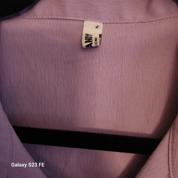 Coofandy Men's Purple Casual Button Down Shirt - Picture 2 of 2